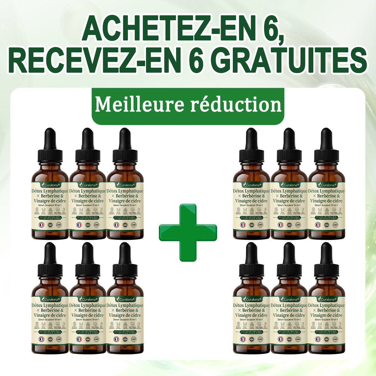 🔥 Nouveauté ! | Curalona® Détox Lymphatique : Essence Sculptante 10-en-1. Éliminez les toxines, brûlez les graisses tenaces et favorisez la santé articulaire. (Ressentez votre corps s'alléger après seulement 7 jours d'utilisation continue !)