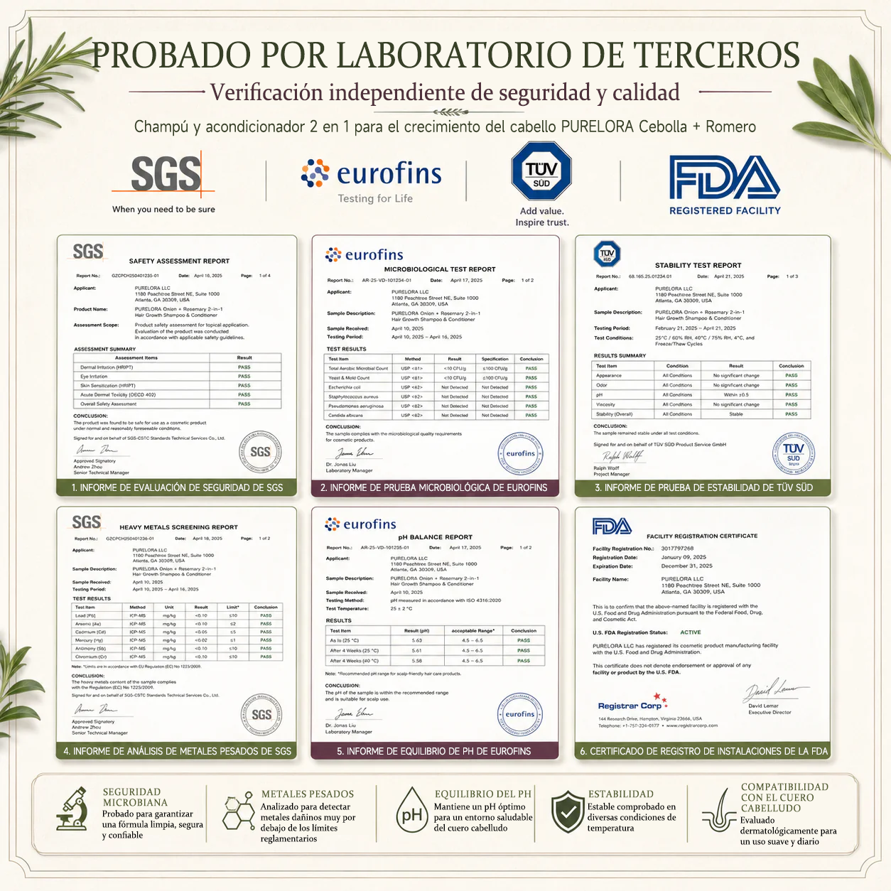 🌿👨‍⚕️ Boutique officielle française | 🔥 Shampoing et après-shampoing 2-en-1 PURELORA® à l'oignon et au romarin — Enrichi d'un complexe actif stimulant la croissance capillaire (concentration x15) pour des cheveux plus épais, plus denses et plus forts.