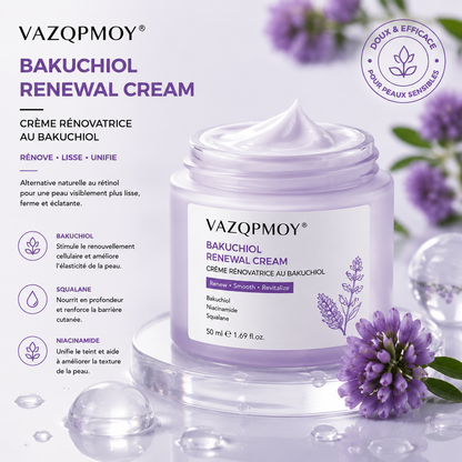 VAZQPMOY®Crème régénérante au bakuchiol