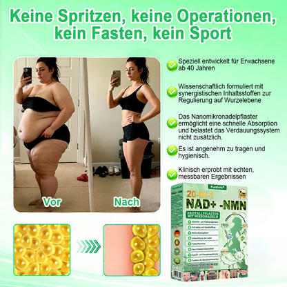 🔥 Neu eingetroffen | Purelora® Crystal Microneedle Nano-System mit NAD⁺-Aktivierung & 20-in-1 Slim- & Healthy-Patch-Lösung