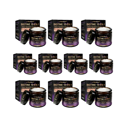 Fabriquée et expédiée depuis la France 🍁 Crème réparatrice pour la peau à la biotine Purelora® (formule 10-en-1) — Dernier jour de la promotion : -25 %.