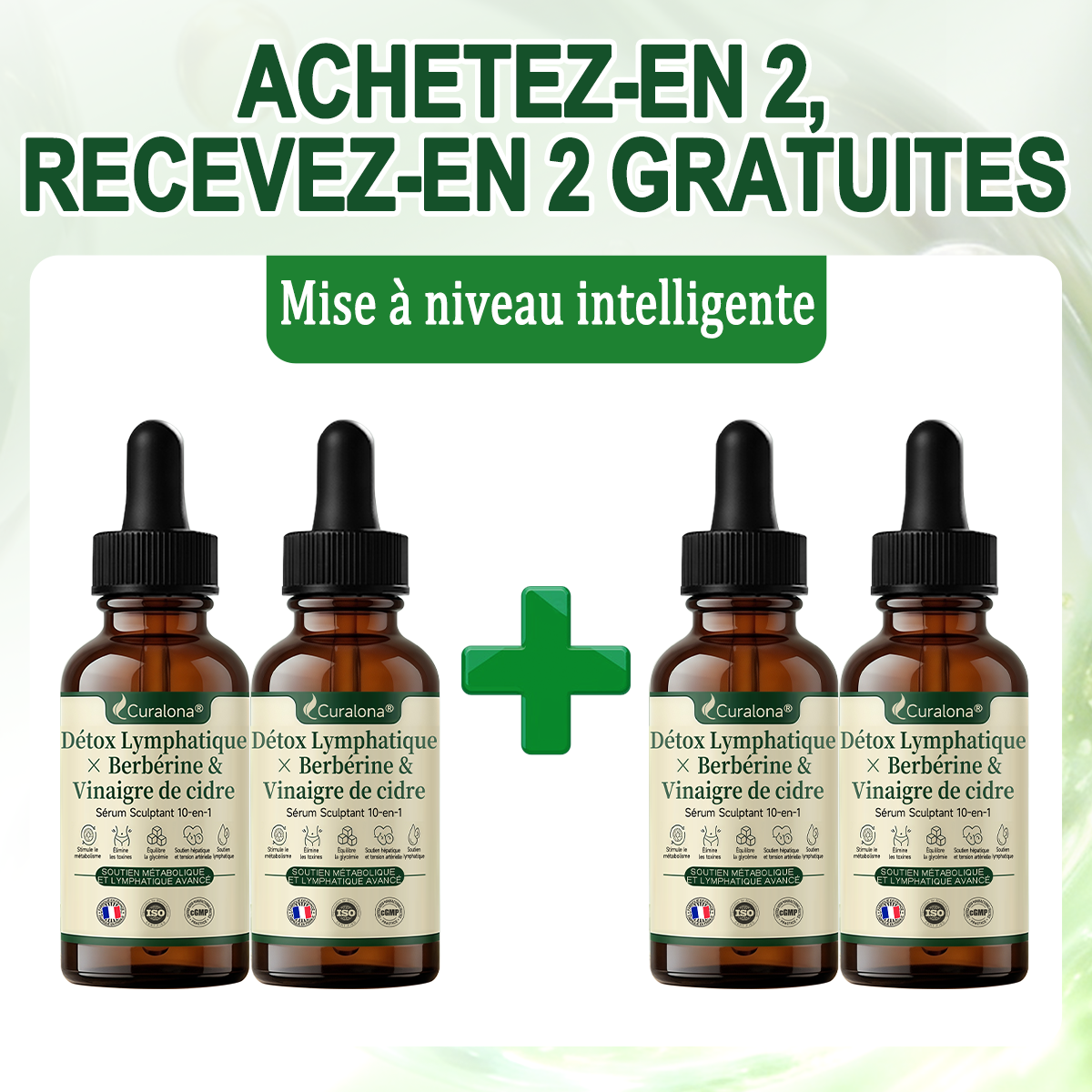 🔥 Nouveauté ! | Curalona® Détox Lymphatique : Essence Sculptante 10-en-1. Éliminez les toxines, brûlez les graisses tenaces et favorisez la santé articulaire. (Ressentez votre corps s'alléger après seulement 7 jours d'utilisation continue !)
