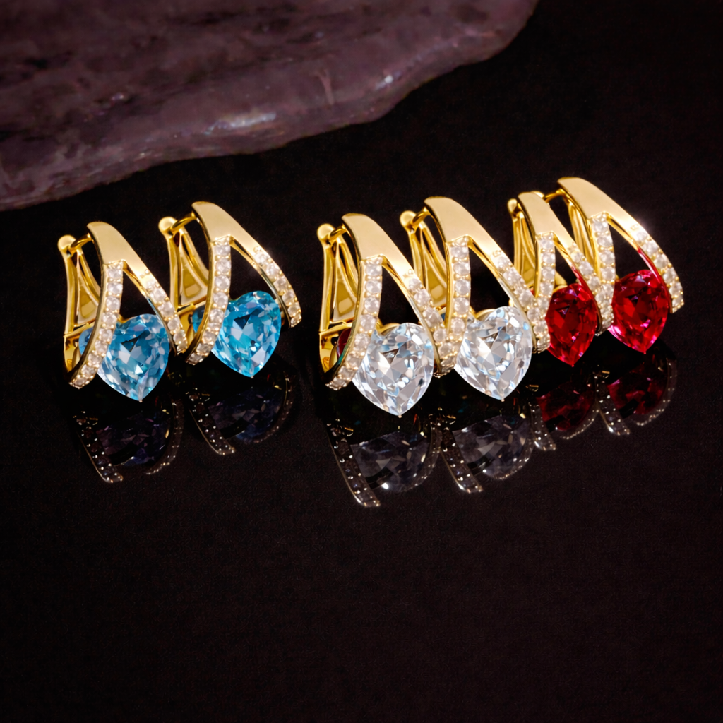 (🔥 LETZTER TAG SALE – 80 % RABATT) 💎 CZTICLE® MagneChic Germanium-Ohrringe