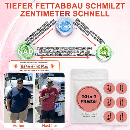 💖𝑶𝒏𝒍𝒊𝒏𝒆-𝑨𝒑𝒐𝒕𝒉𝒆𝒌𝒆丨Purelora® Moringa Berberine NAD+ 10-in-1 Nano-Mikronadel-Patch (Nur einmal täglich, sichtbare Veränderungen in 7 Tagen) ✅ Für Übergewicht, lockere Haut, Diabetes, Schlafapnoe, Gelenkprobleme und mehr