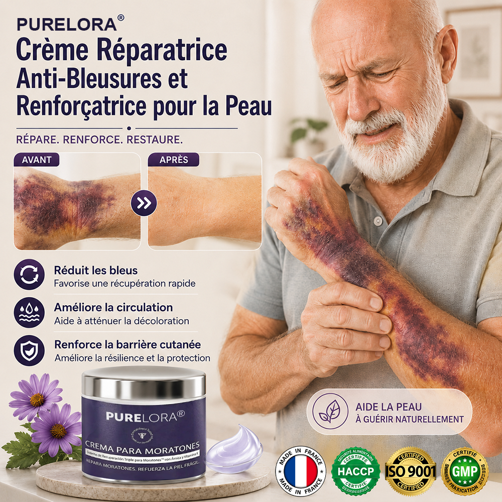 💥Plus de 100 000 unités vendues💕 - Crème PURELORA® pour réparer les bleus et renforcer la peau