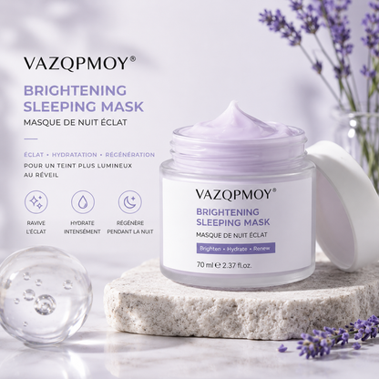 VAZQPMOY® Masque de nuit éclaircissant