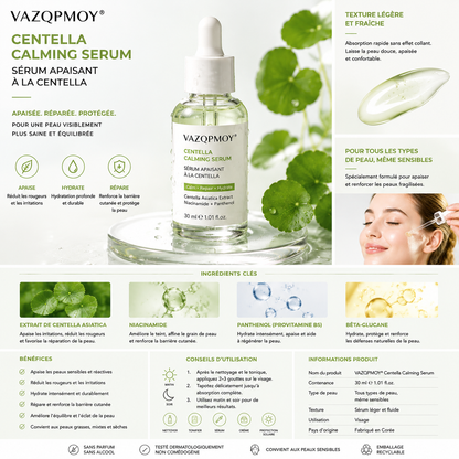 VAZQPMOY® Sérum apaisant à la Centella