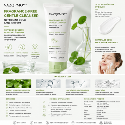 VAZQPMOY® Nettoyant doux sans parfum