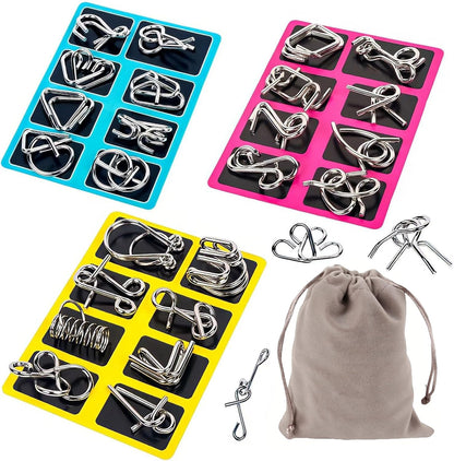 Das beste Weihnachtsgeschenk 🎁 Metall-Montessori-Puzzle zum Knobeln