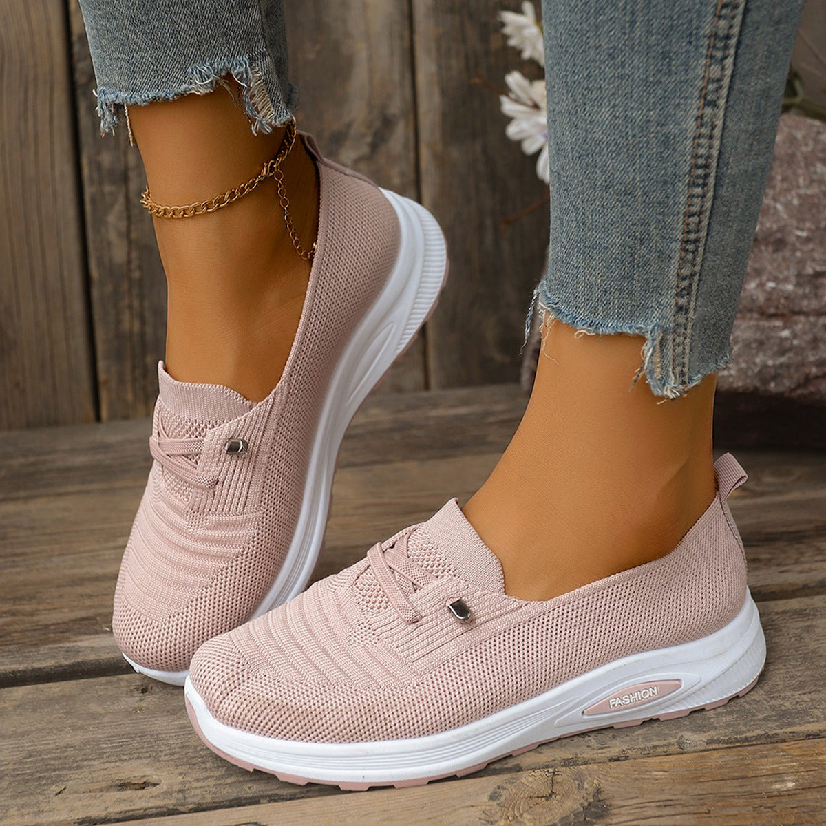 🔥Dernier jour : -90 %🔥 Baskets sans lacets pour femmes – Chaussures orthopédiques
