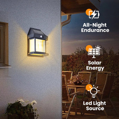 🎁Kaufen Sie 2 Erhalten Sie 1 Gratis⏳Bewegungssensor Solar-Wolfram-Wandleucht