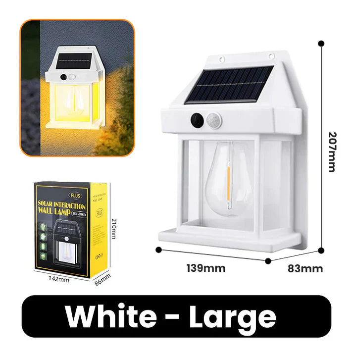 🎁Kaufen Sie 2 Erhalten Sie 1 Gratis⏳Bewegungssensor Solar-Wolfram-Wandleucht